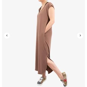 MTS Casual Brown Maxi Dress